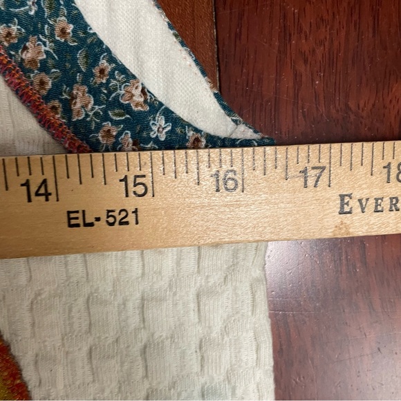 FAITH Celia Forrester Whimsy Vest Y2K‎ Patchwork Beaded Dragonfly Artsy Sz S B12 - Picture 11 of 11